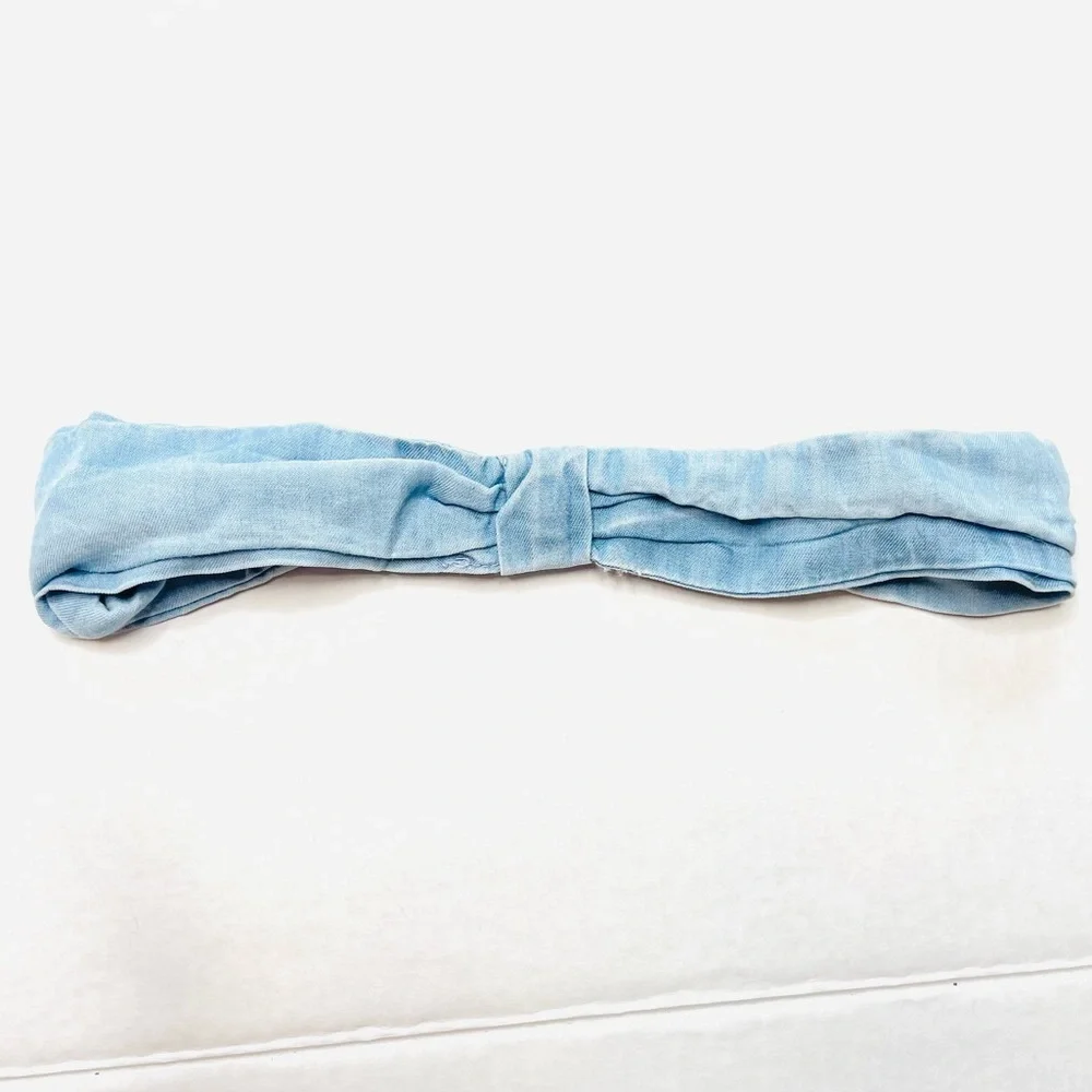 GIRL’S Stretchy Headbands Set of 3 Unicorn, Flower and Chambray